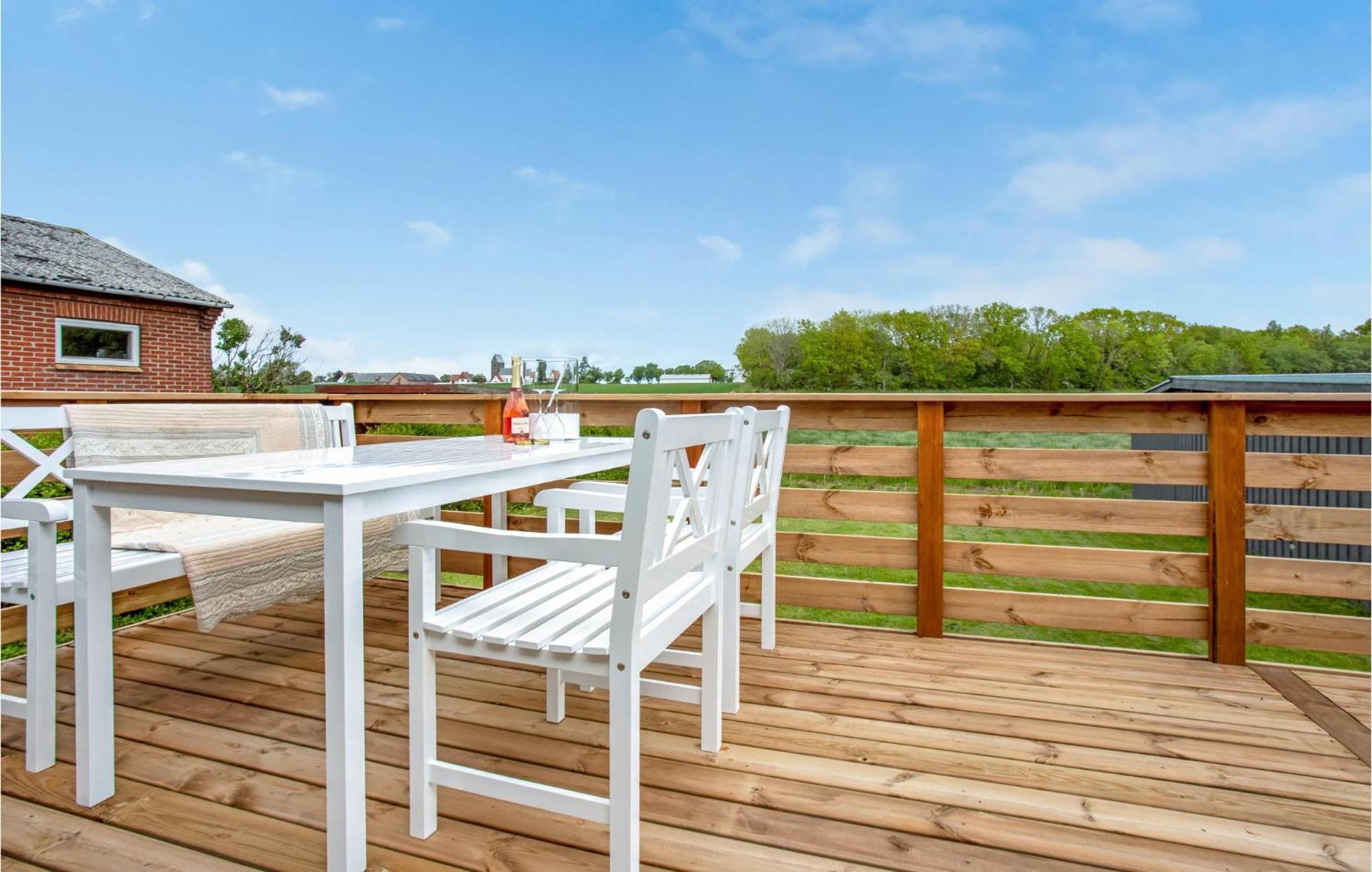 Beautiful Home In Ronne With House A Panoramic View Exterior foto
