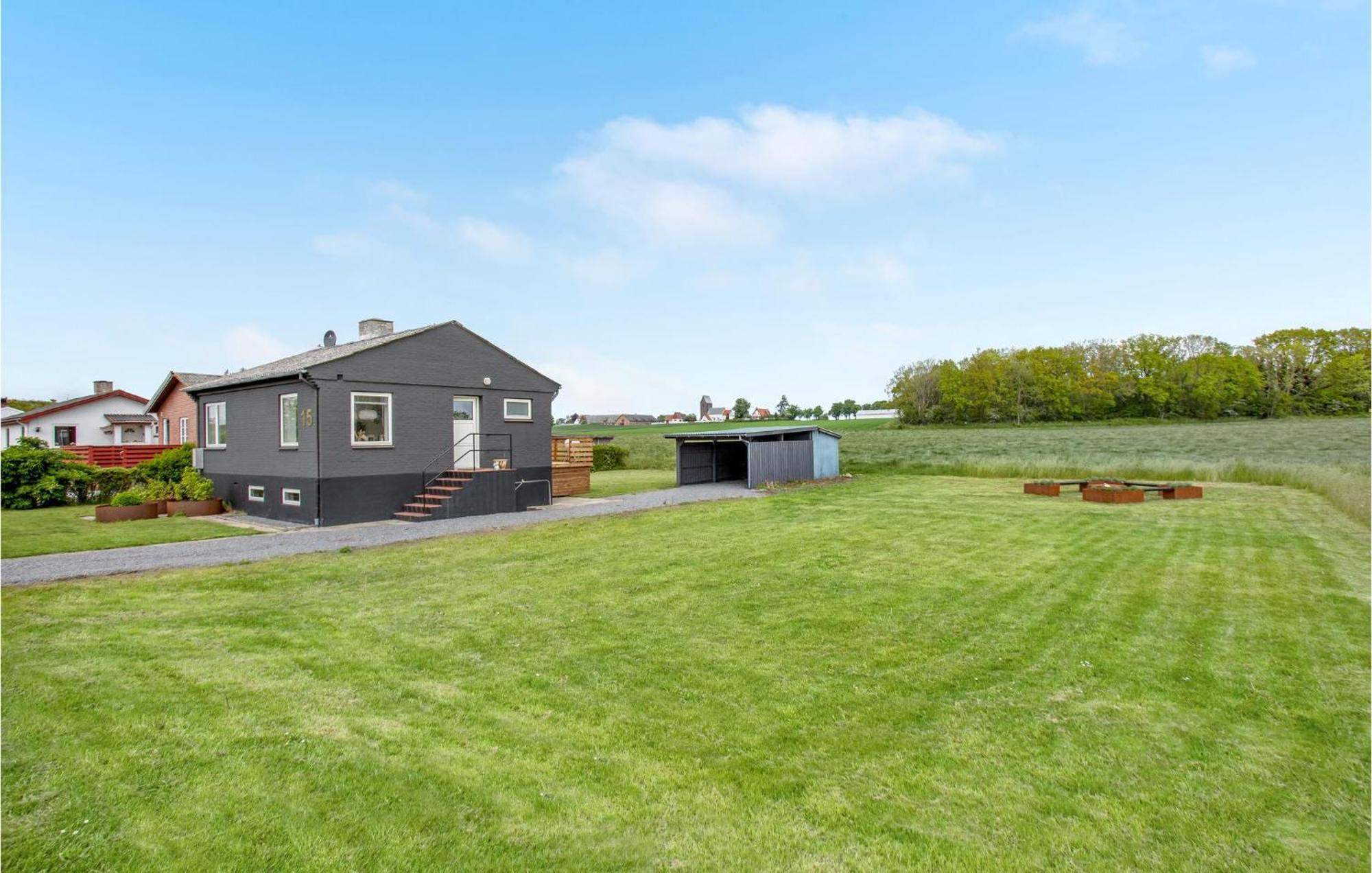 Beautiful Home In Ronne With House A Panoramic View Exterior foto